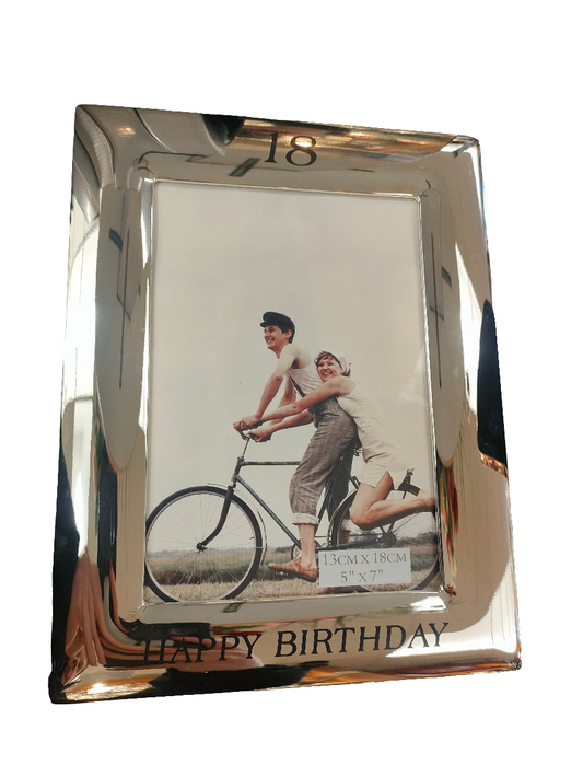 18th Birthday Frame 13cm x 18cm 5"x 7"