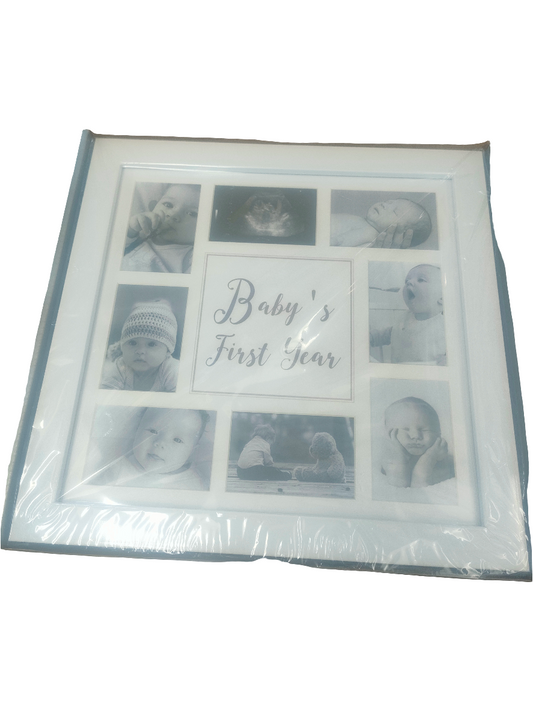 White Frame Baby's 1st Year