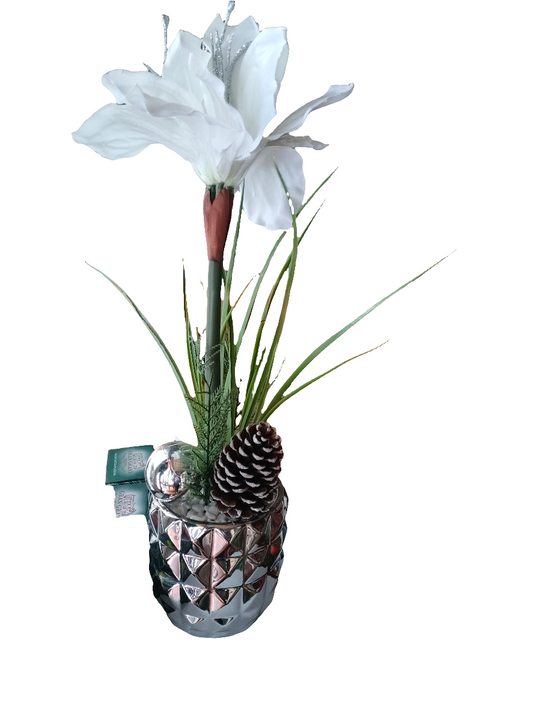 Amaryllis Deco Pot 53cm white