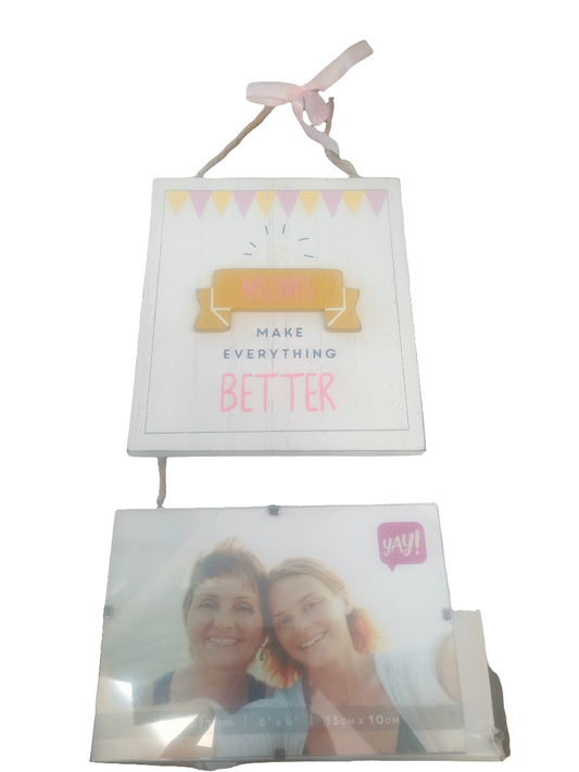 mum hanging photo frame