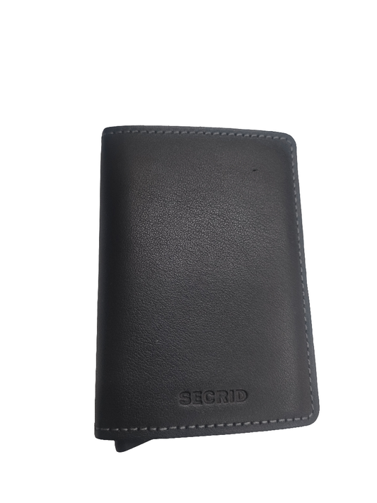 Secrid Pop up Black Wallet