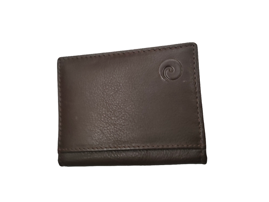 Mala Brown Leather Credit Card Wallet