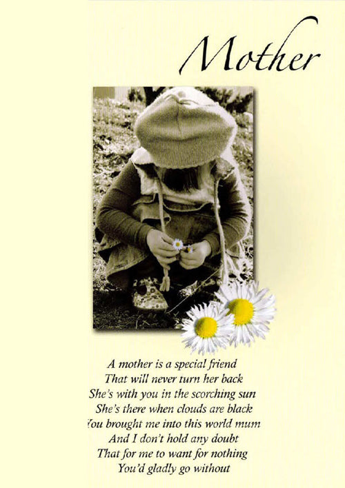 Mother Card Cream Peter Costelloe