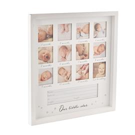 2.5" x 2.5" - Bambino 1st Year Multi Frame - Little Star