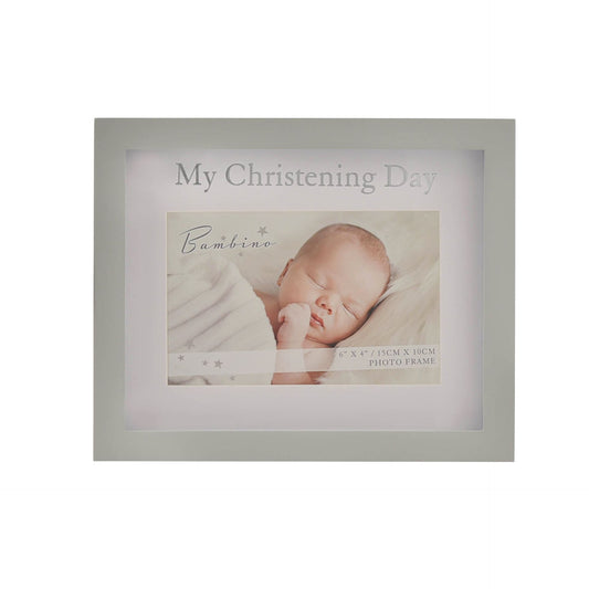 Bambino My Christening Day Photo Frame in Lidded