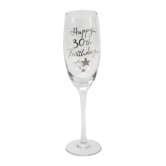 Juliana 30th Birthday Champagne Flute
