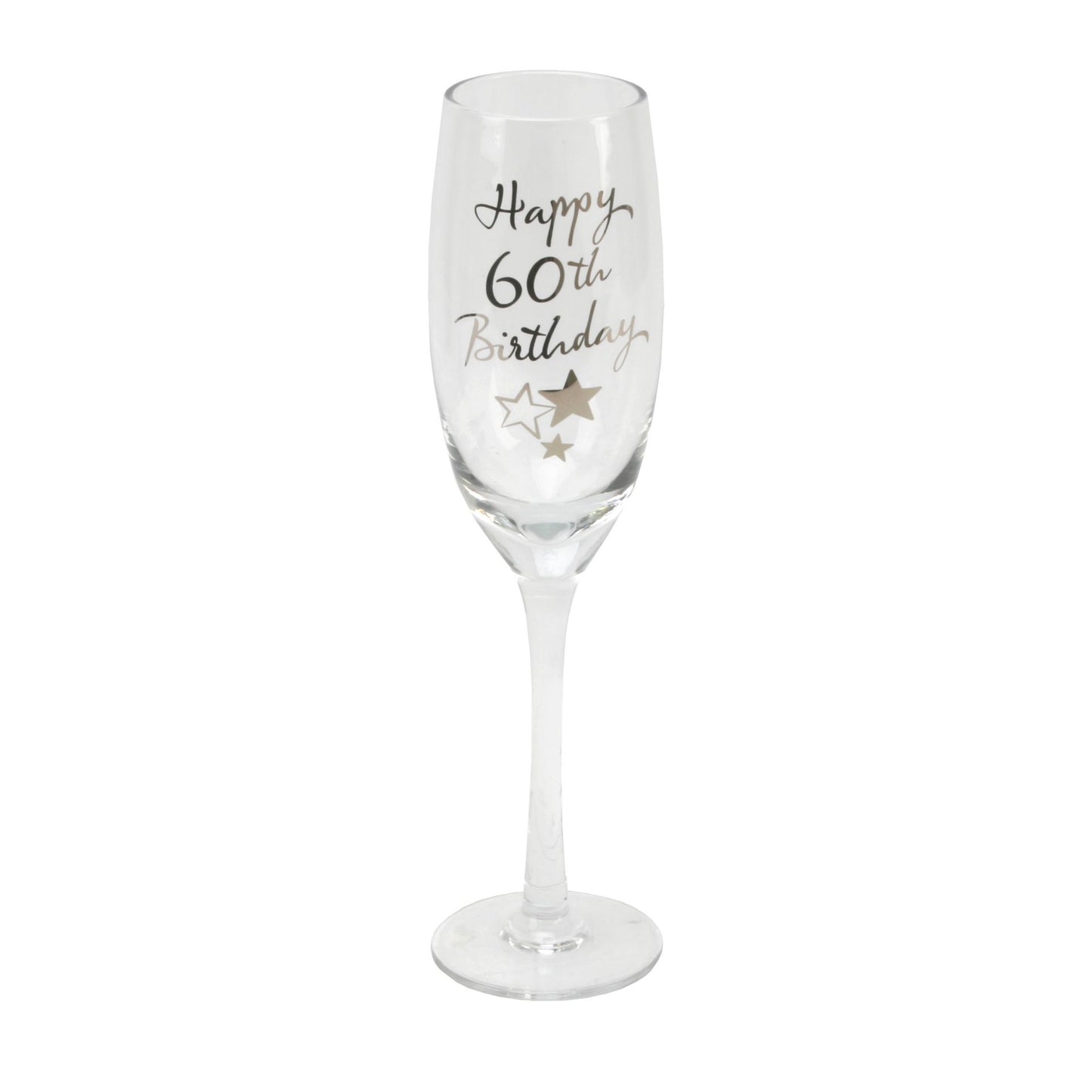 Milestones Champagne Flute - 60th Birthday