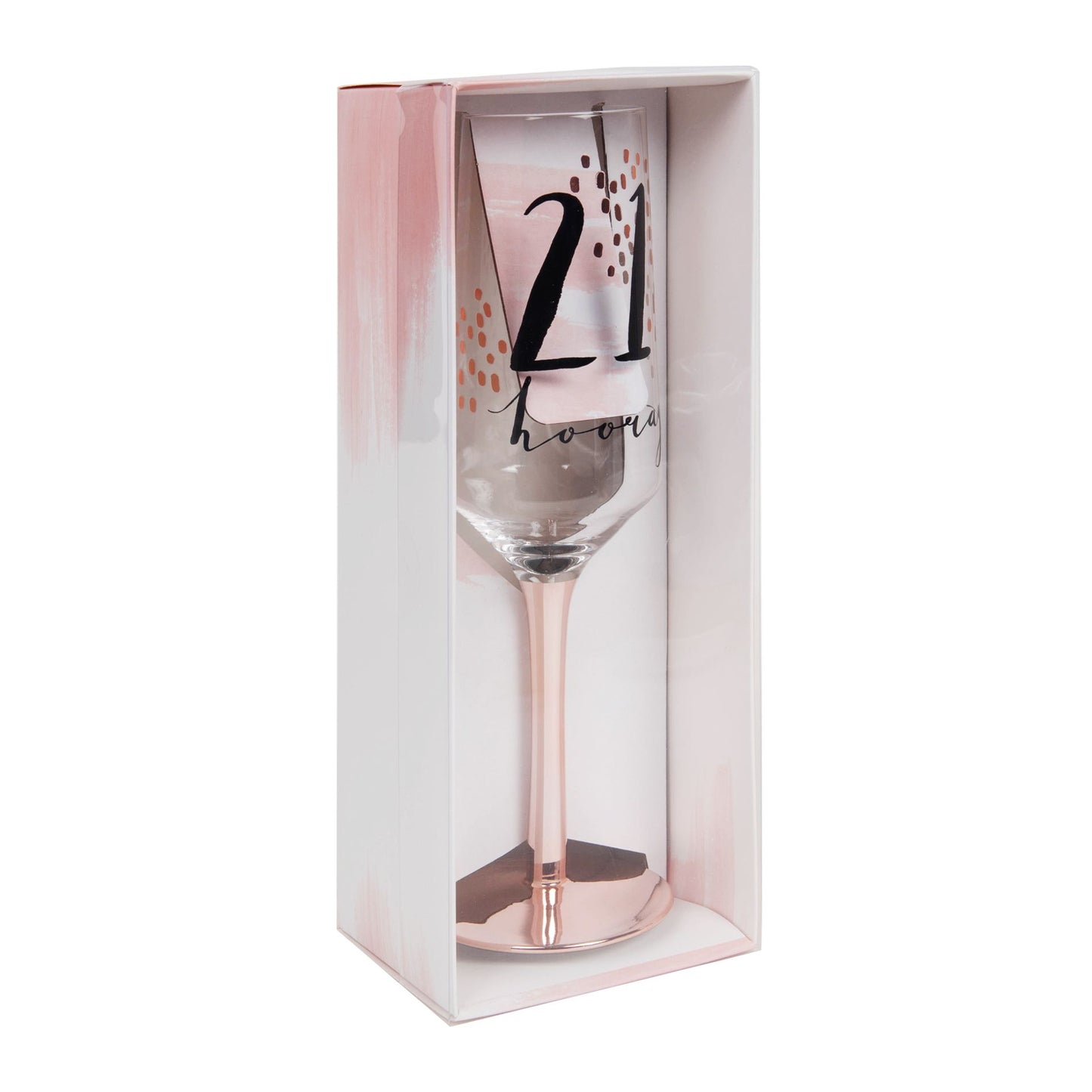 Luxe Birthday Flute 21