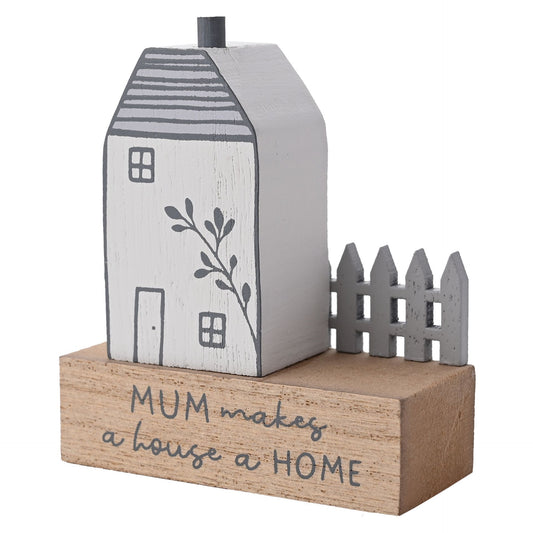 Moments Little Houses Plaque Mum