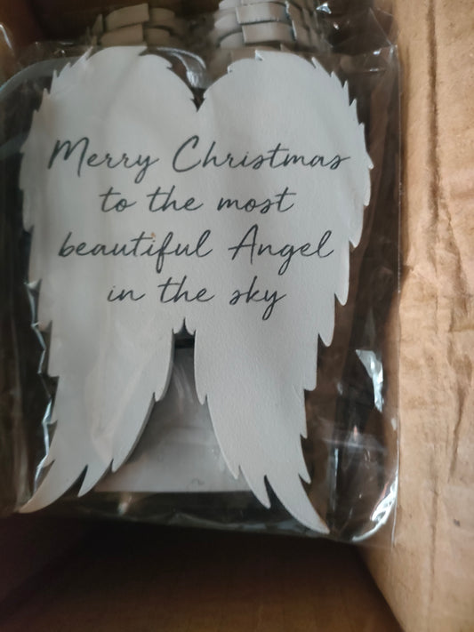 Quirky & Original Merry Christmas to the most beautiful Angel in the sky