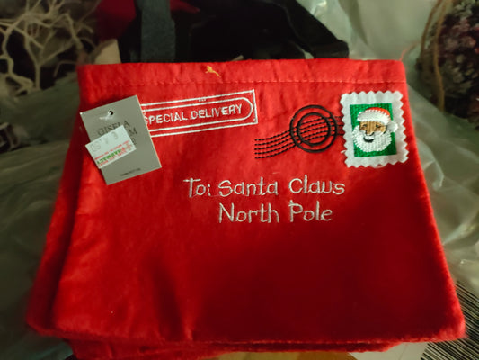 Gisela Graham To: Santa Claus North Pole Bag