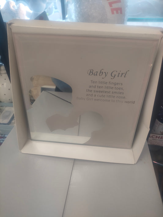 Baby Girl Plaque