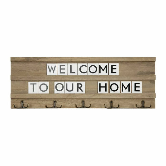 Letter Board Coat Hook Welcome To Our