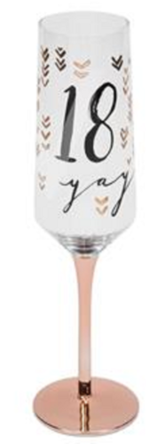 Luxe Birthday Flute 18