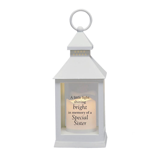 Thoughts of You Graveside Lantern - Sister