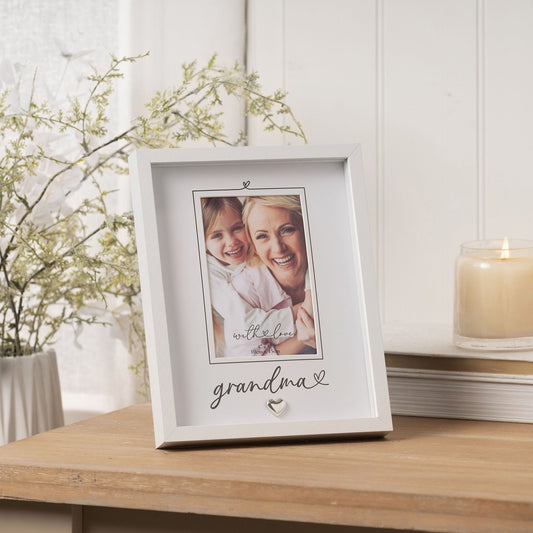 With Love Heartlines Frame 4" x 6" - Grandma