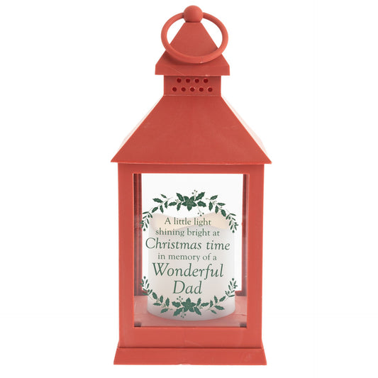 Thoughts of You Christmas Graveside Lantern - Mum