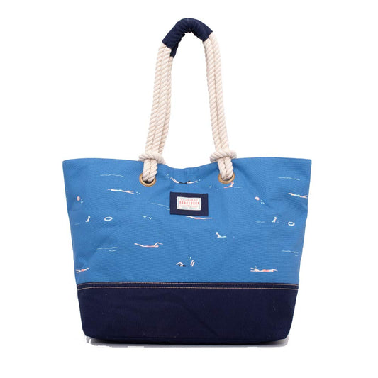 SWIMMERS BEACH BAG BLUE ONE SIZE