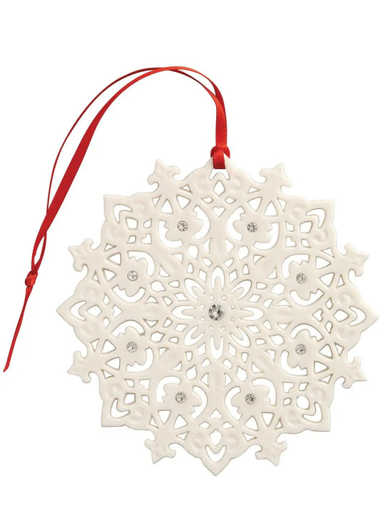 LACE SNOWFLAKE ORNAMENT