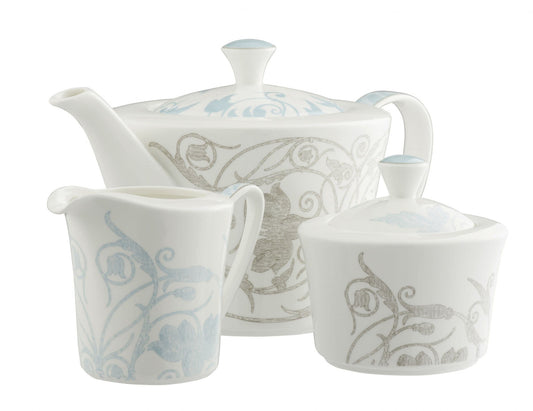 Novello beverage pot sugar and cream
