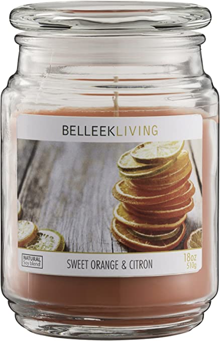 Sweet Orange & Citron Candle Jar