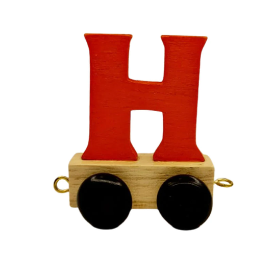 Train Letters H-Orange
