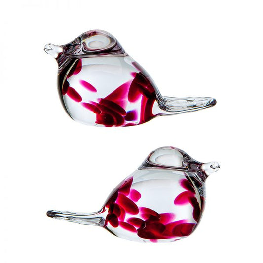 Irish Rose Love Birds (Pair)