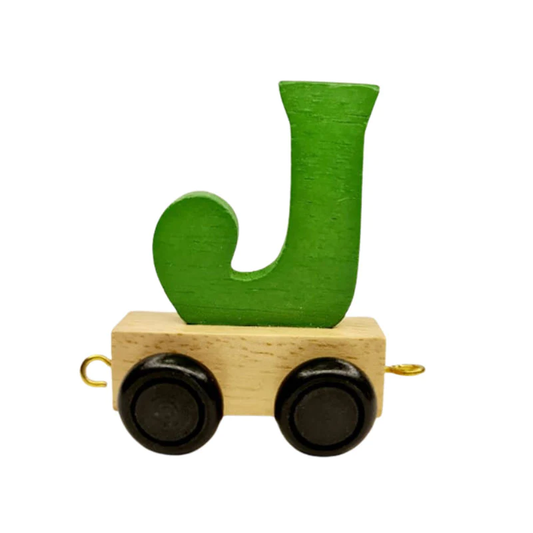 Train Letters J-Green