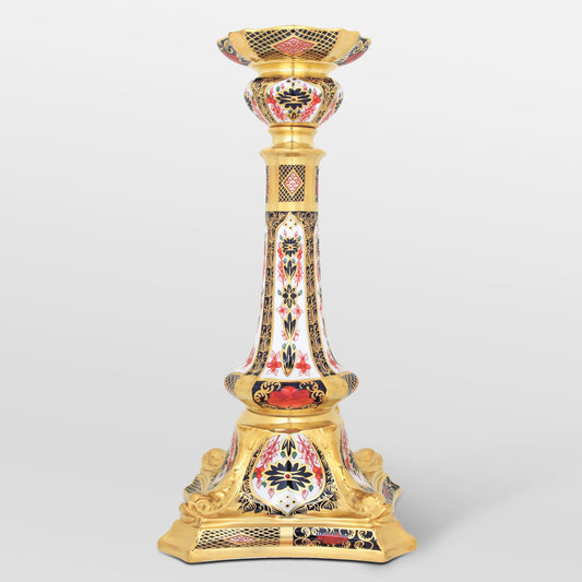 Royal Crown Derby Old Imari SGB Candlestick LS