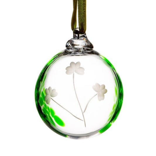 Irish Shamrock Bauble