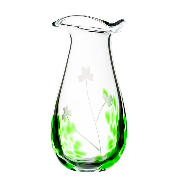 Irish Shamrock Posy Vase