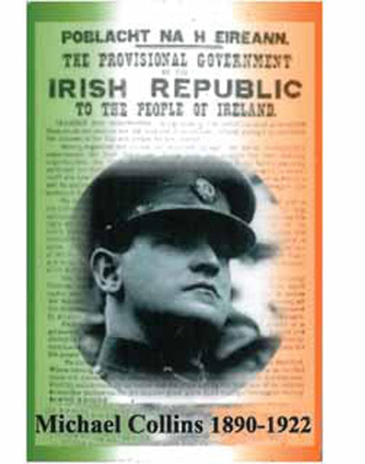Michael Collins Proclamation Plaque Wooden