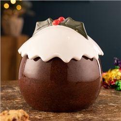 Aynsley Xmas Pudding Sweet Jar