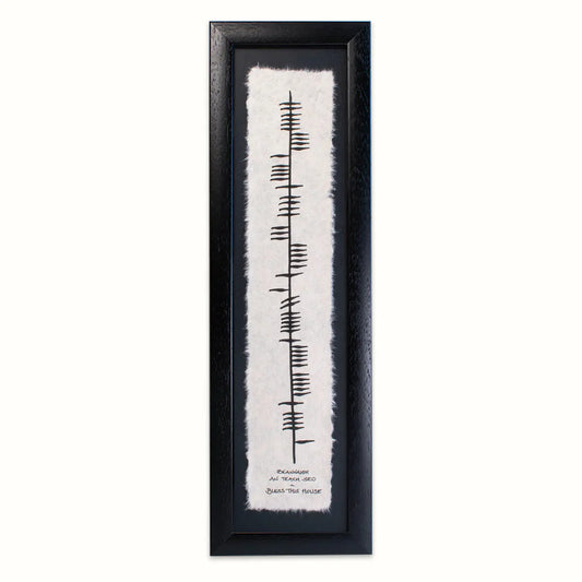 Ogham Wishes Bless This House