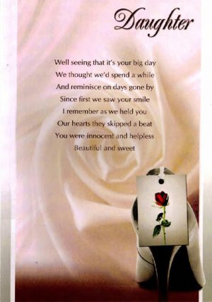 Happy Birthday Daughter Card Peter Costelloe