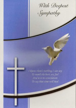 Sympathy Card Peter Costelloe