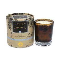 Celtic Candles Organic Refresh Candle Glass