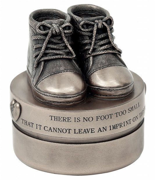 GENESIS BABY BOY BOOTIES TRINKET BOX RR009
