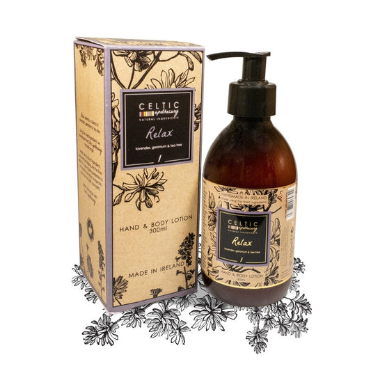Celtic Candles Organic Relax Body Lotion