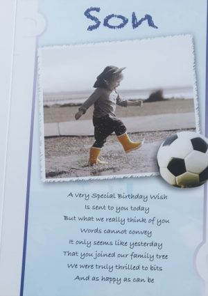 Son Card Peter Costelloe