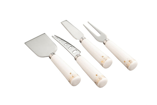 Stardust Cheese Knife Set of 4