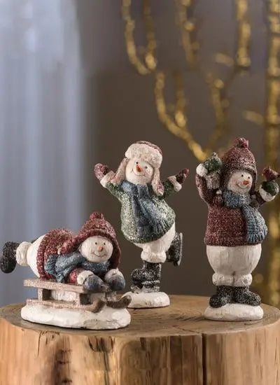 SNOWMEN SET OF 3