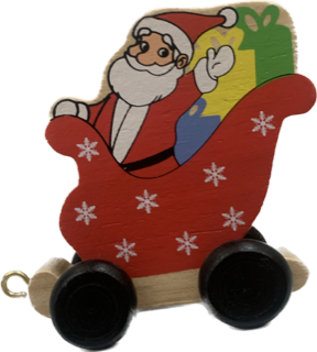 Train Letters Santa